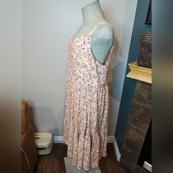 NWT Torrid Midi Rayon floral Tiered Dress, size 1x 14/16 - Picture 15 of 16